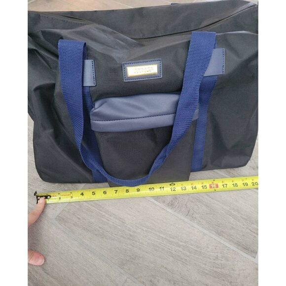 Versace Parfums Duffel Bag Black and Blue - Picture 5 of 10